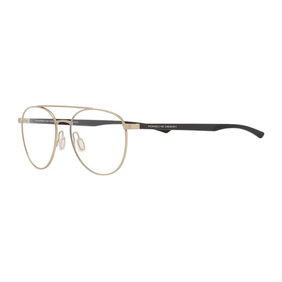 New Porsche Design eyeglasses P8754 B Gold/Black 54mm